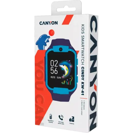 Smartwatch Canyon Cindy KW-41 4G Blue - CNE-KW41BL